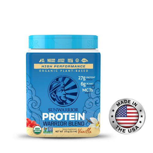 SUNWARRIOR protein 375 g - vanilka