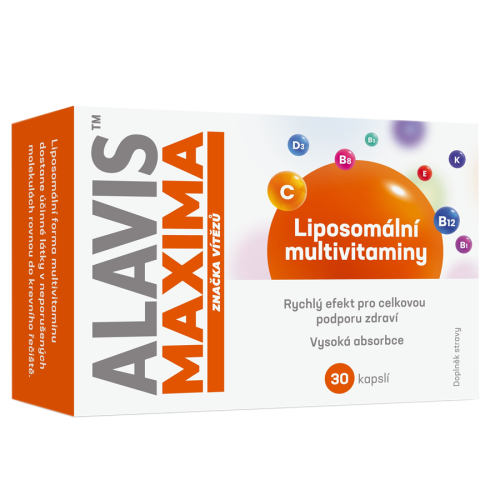 ALAVIS MAXIMA Liposomální multivitaminy 30 kapslí