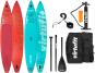 Paddleboard VIRTUFIT Racer 381 Turquoise + příslušenství úvodní foto