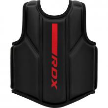 Chránič hrudi RDX Kara Series F6 matte red vel. S/M