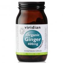 VIRIDIAN Ginger 400mg 90 kapslí