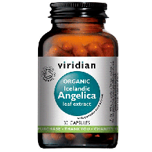 VIRIDIAN Icelandic Angelica 30 kapslí