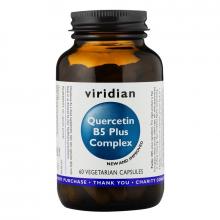 VIRIDIAN Quercetin B5 Plus Complex 60 kapslí