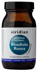 VIRIDIAN Rhodiola Rosea Maximum Potency 90 kapslí