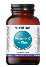 VIRIDIAN Vitamin C + Zinc 100g