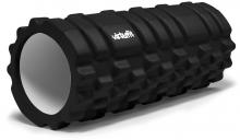 Masážní válec VIRTUFIT Grid Foam Roller 33 cm černý