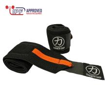 Bandáže na zápěstí SS Wrist wraps medium černooranžová – IPF Approved 80 cm